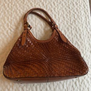 Come Haan tan leather purse